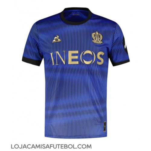Camisa de Futebol OGC Nice Equipamento Alternativo 2024-25 Manga Curta